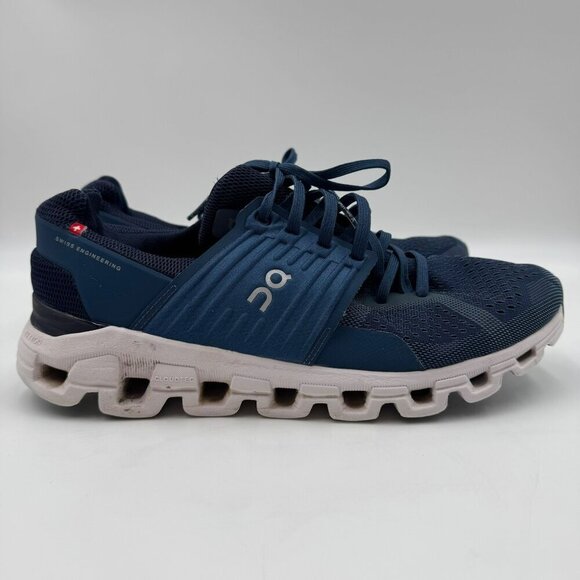 On Cloud Cloudswift Mens Size 9.5 Navy Athletic Running Shoes - Picture 4 of 9